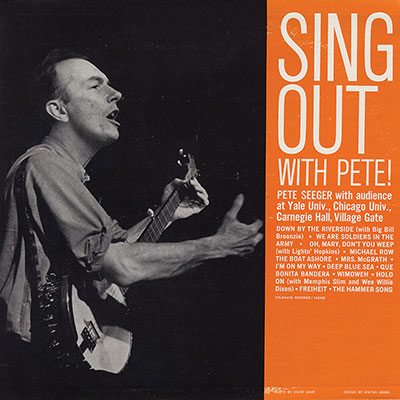 Sing Out With Pete! Album Cover